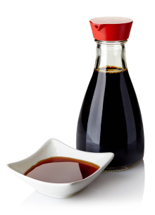 soy sauce is one source of gluten