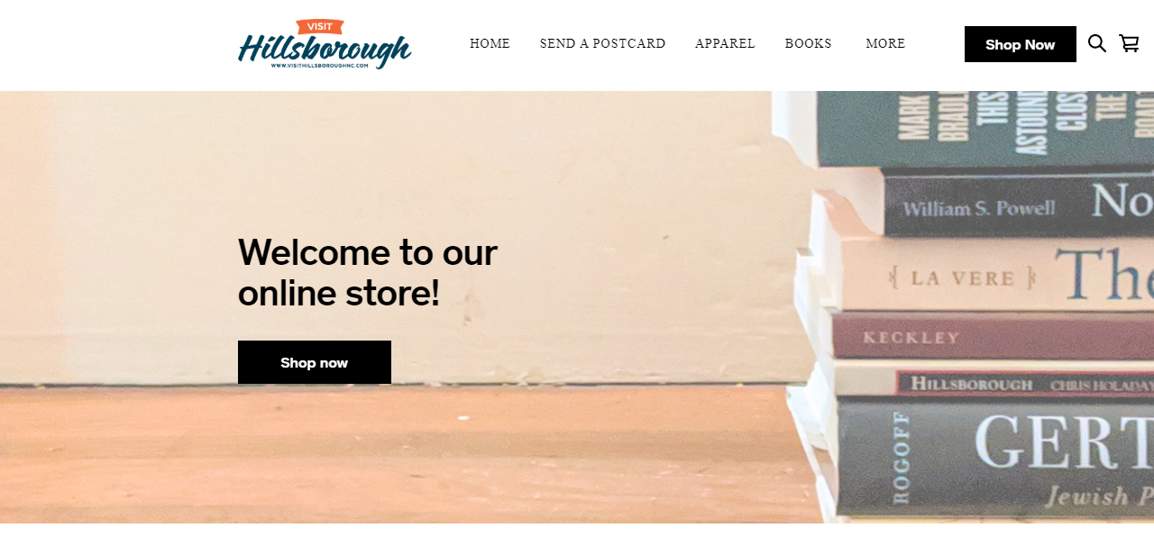 Visitors Center Virtual Gift Shop Now Open!